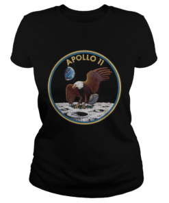 Original Apollo 11Apollos 50th AnniversaryLarge Logo  Classic Ladies