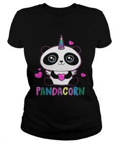 Panda Unicorn Funny Pandacorn For Men Women  Classic Ladies