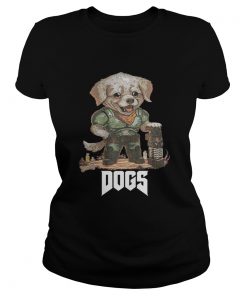 QuakeCon Doom Dogs Shirt Classic Ladies