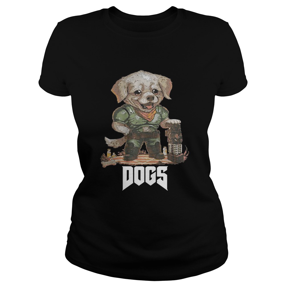 QuakeCon Doom Dogs Shirt Classic Ladies