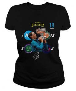 Rafael Nadal Living legend 18 Grand Slam  Classic Ladies