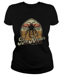 Retro Vintage Beekeeper Beekeeping  Classic Ladies