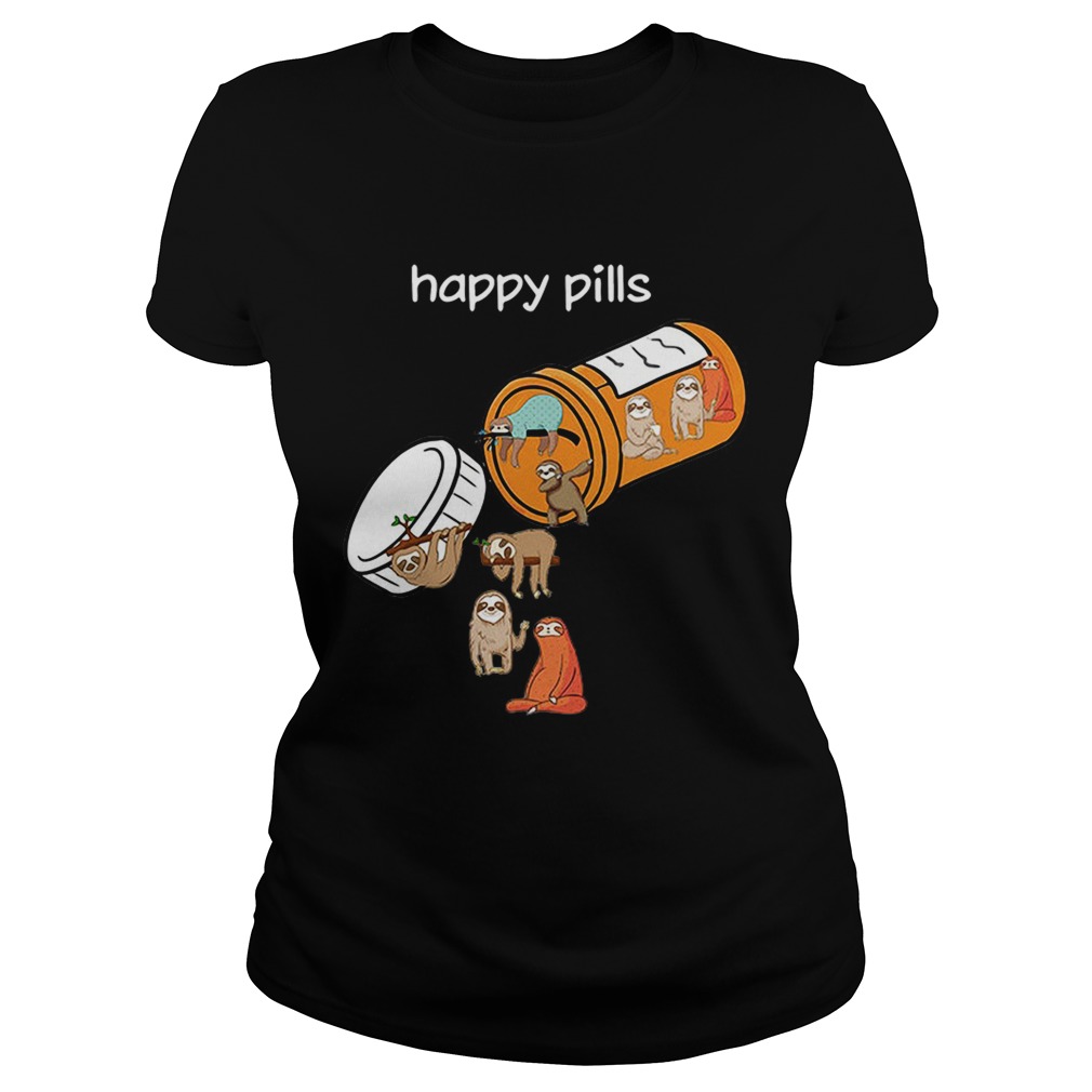 Sloth happy pills Classic Ladies