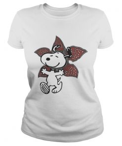 Snoopy Demogorgon Stranger Things  Classic Ladies