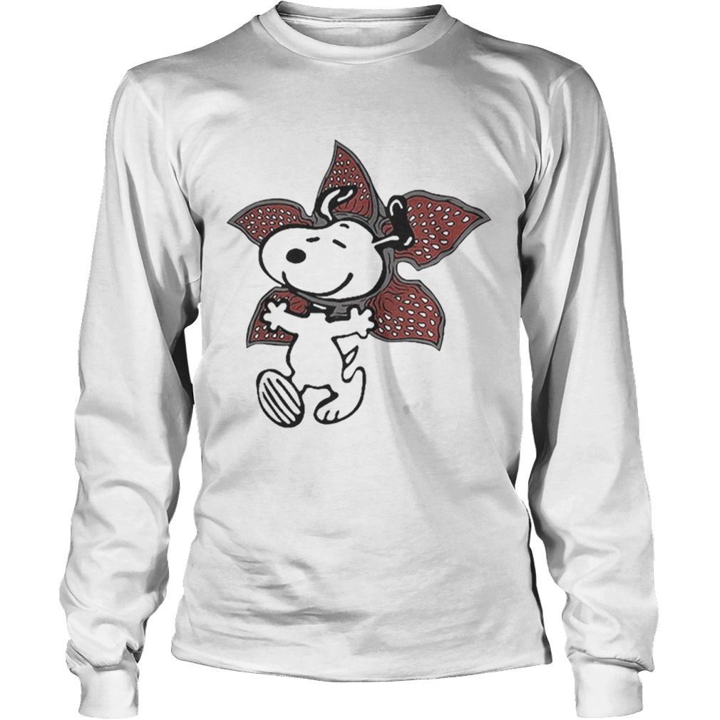 Snoopy Demogorgon Stranger Things LongSleeve