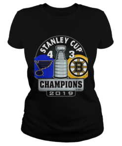 Stanley Cup champions St Louis Blues 4 3 Boston Bruins  Classic Ladies