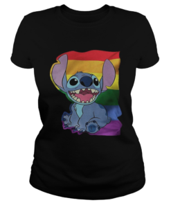 Stitch LGBT Pride  Classic Ladies