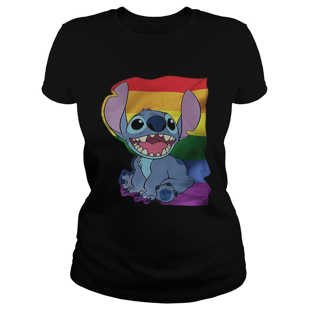 Stitch LGBT Pride Classic Ladies