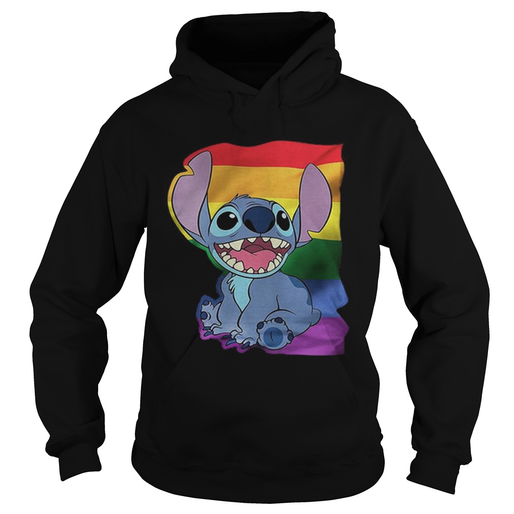 Stitch LGBT Pride Hoodie