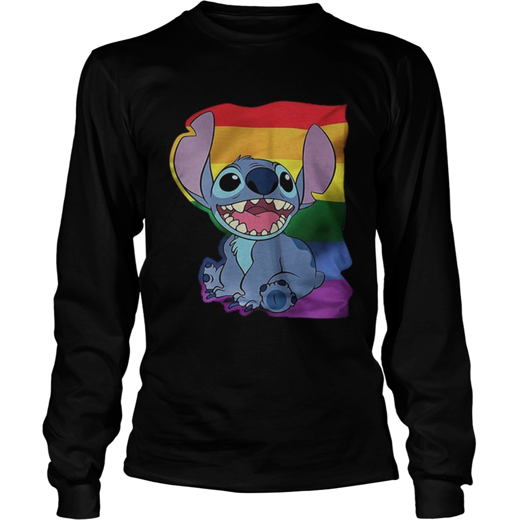 Stitch LGBT Pride LongSleeve