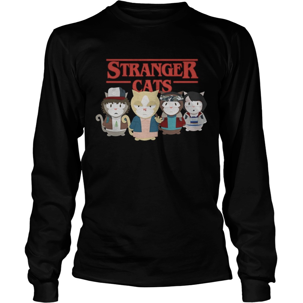 Stranger Cats Stranger Things 3 LongSleeve