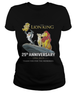 The Lion King 25th Anniversary 19942019 thank you for the memories  Classic Ladies