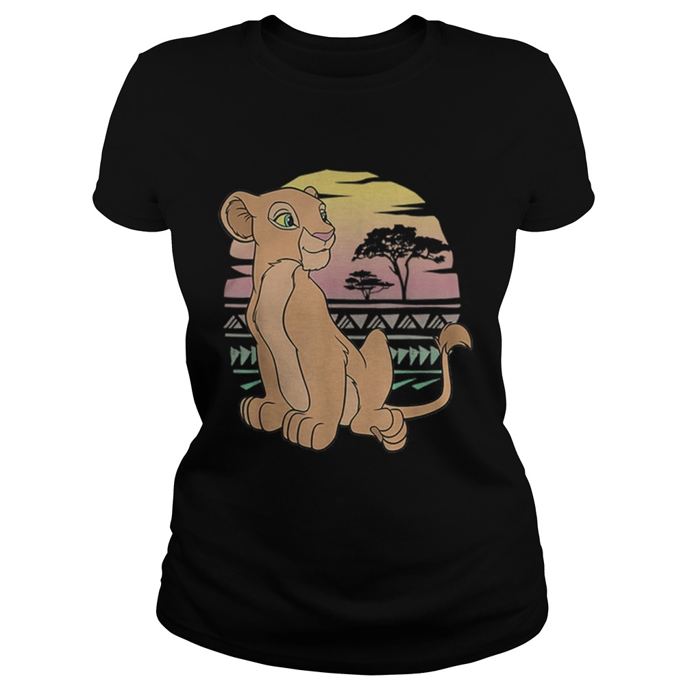 The Lion King 90s Nala VIntage Sunset Classic Ladies