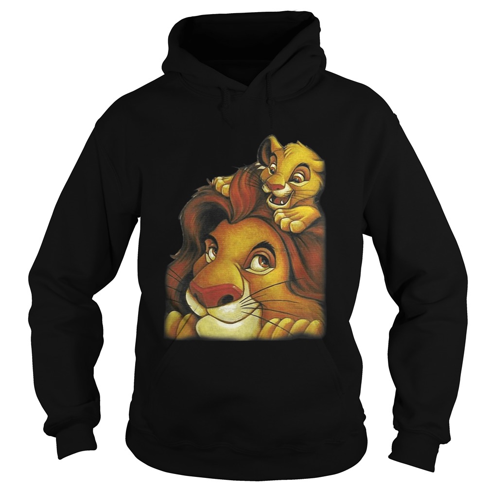 The Lion King Simba and Mufasa Hoodie