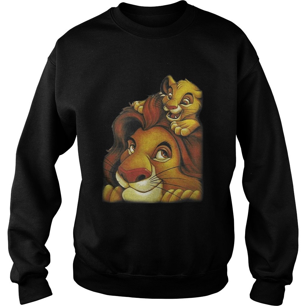 The Lion King Simba and Mufasa Sweatshirt