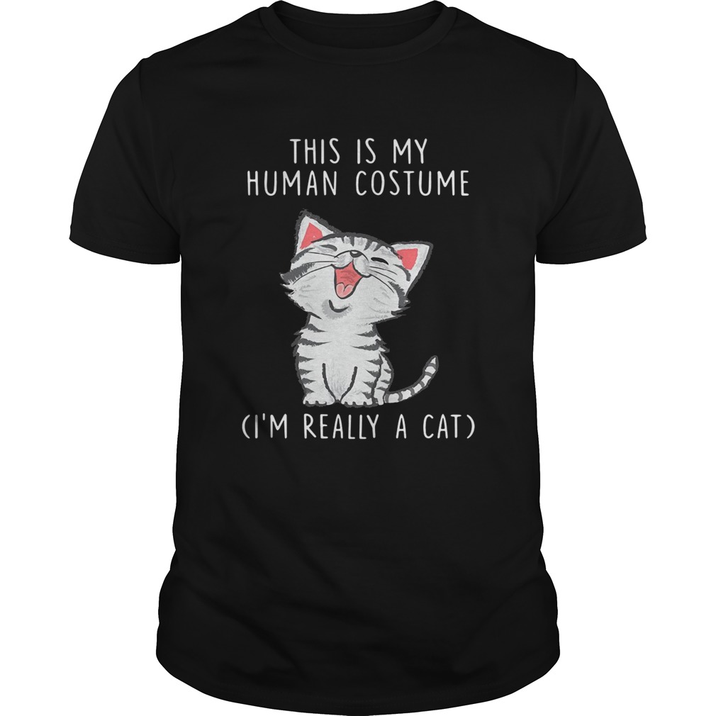 This is my human costume Im really a cat shirt