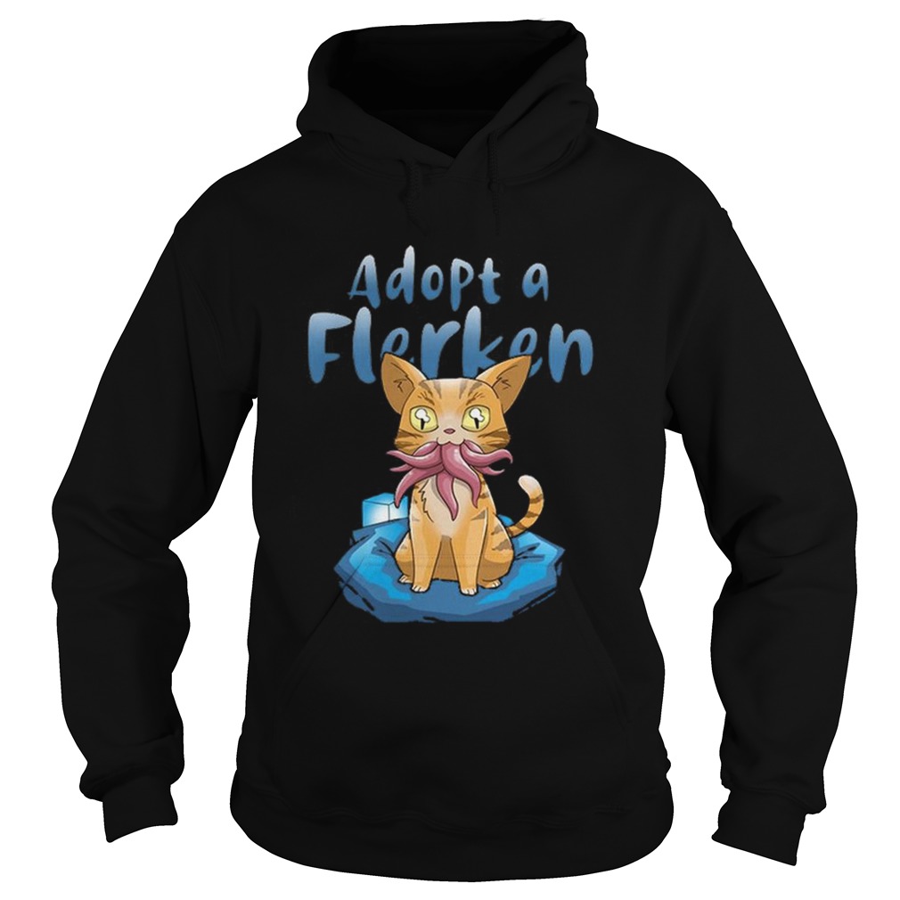 Top Adopt A Flerken Cat Eating Octopus Hoodie