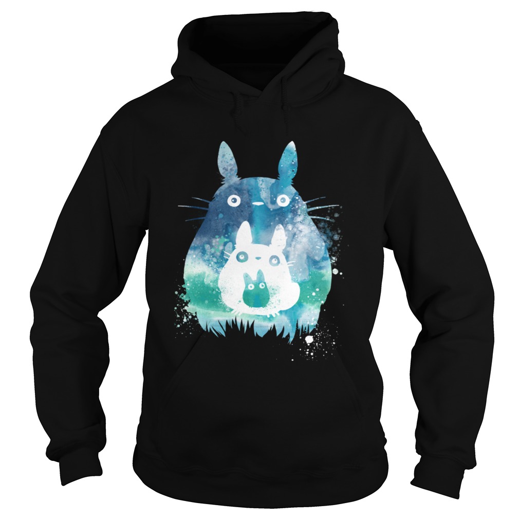 Totoro with mini Totoro Hoodie