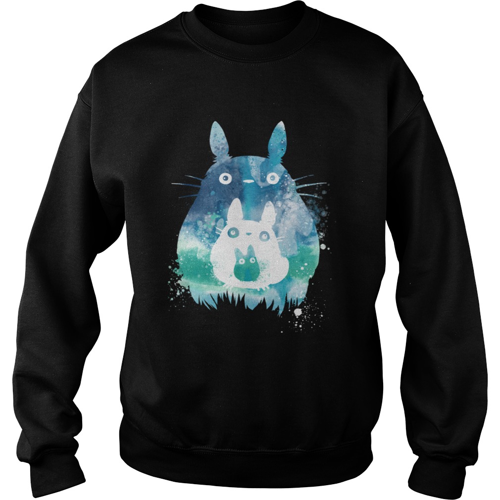 Totoro with mini Totoro Sweatshirt