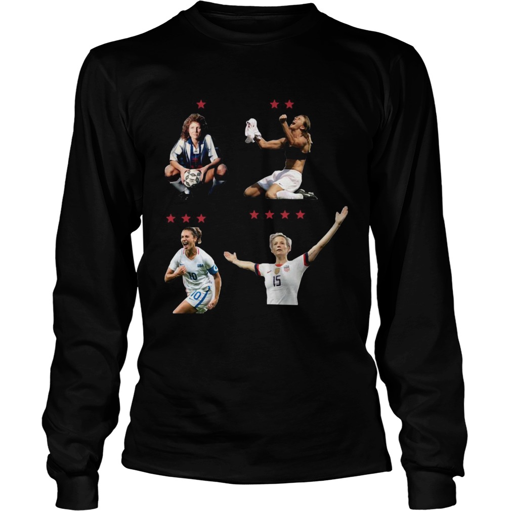 USWNT 4 World Cup Stars LongSleeve