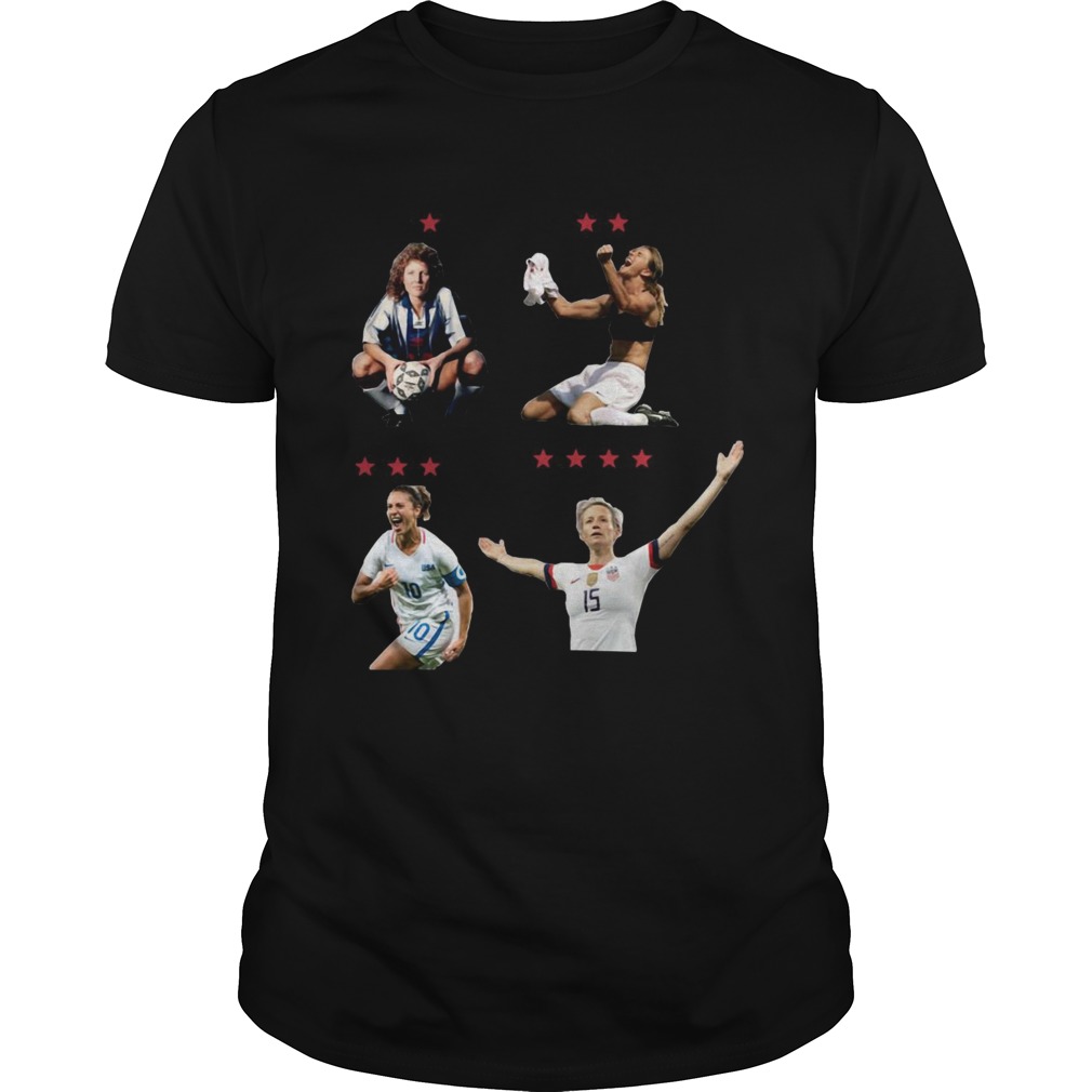 USWNT 4 World Cup Stars shirt