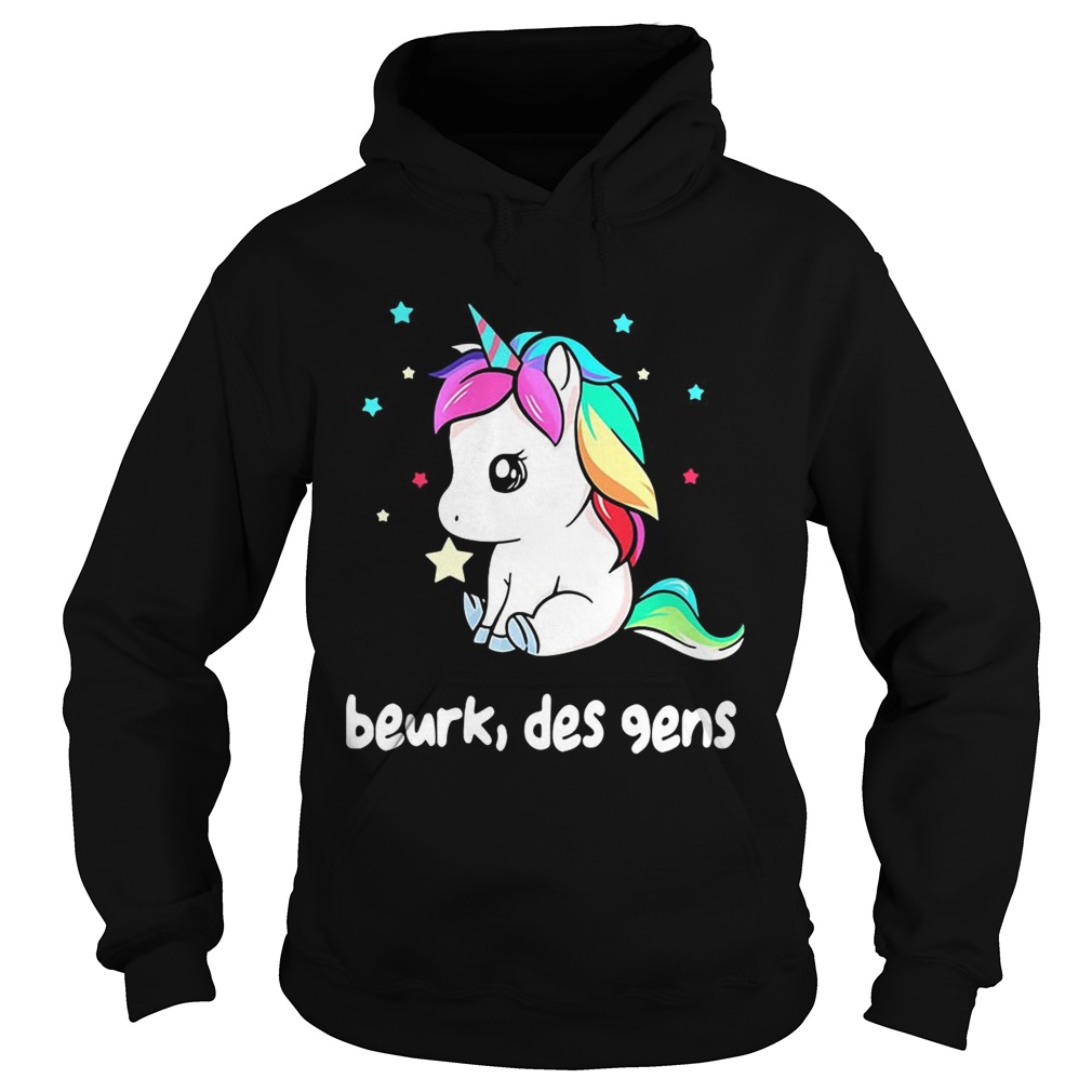 Unicorn beurk des gens Hoodie