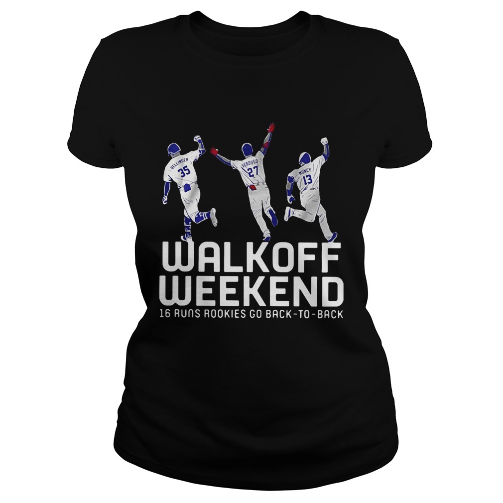 Walk off weekend 16 runs rookies go back Classic Ladies