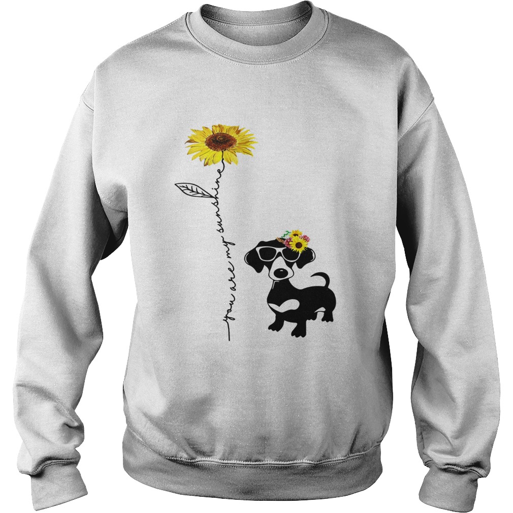 You Are My Sunshine Dachshund Sweatshirt