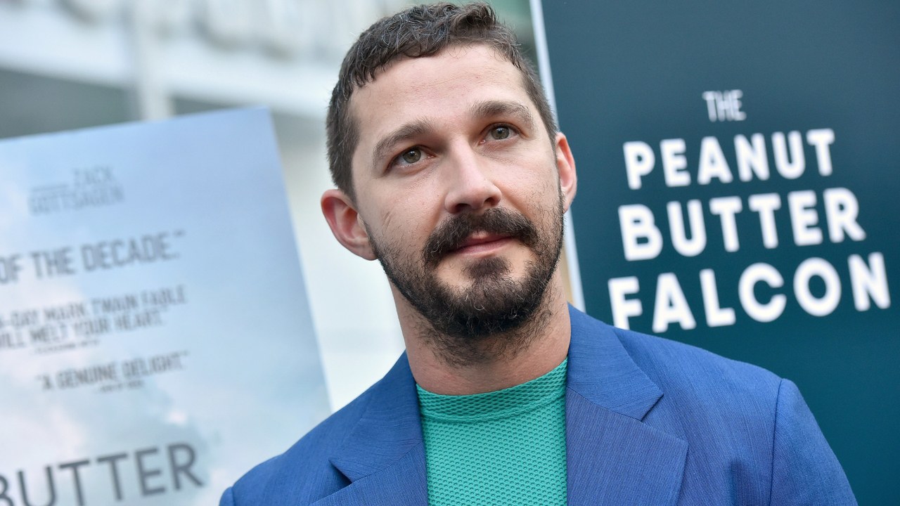 Shia LaBeouf Upgrades a Classic Suit With a Skin-Tight Tee