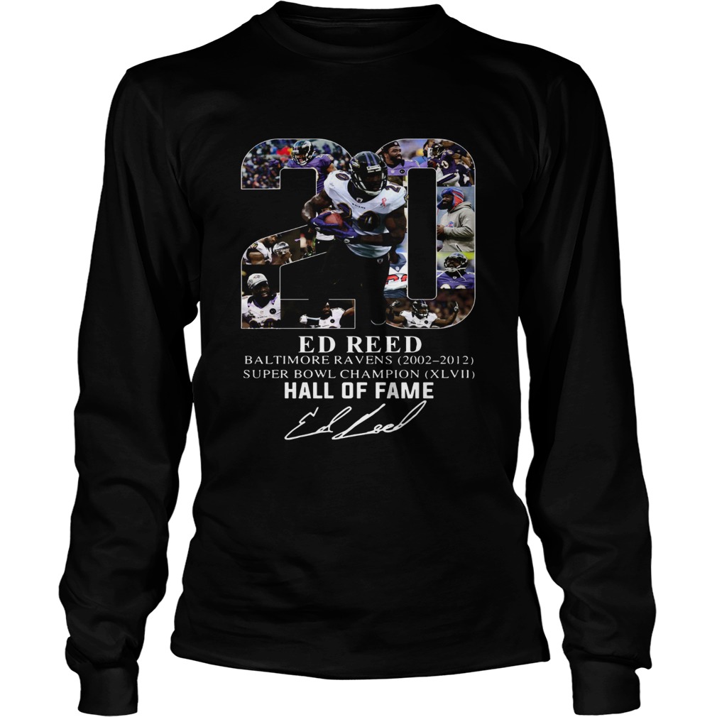 20 Ed Reed hall of fame LongSleeve