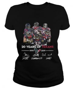 20 Years of Houston Texans 19992019 signature  Classic Ladies