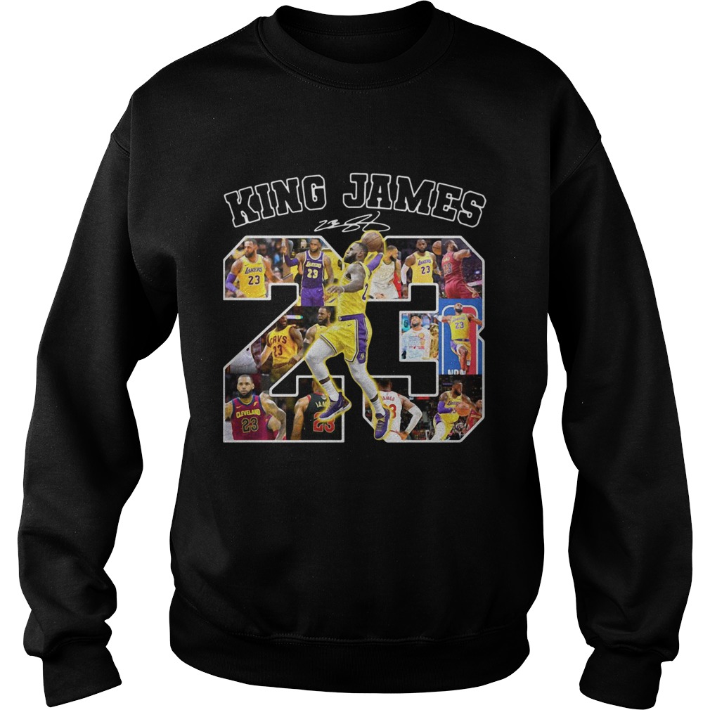 23 King James signature Sweatshirt