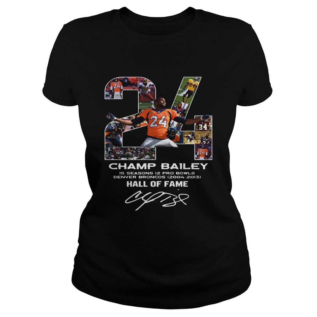 24 Champ Bailey Broncos Hall Of Fame Classic Ladies