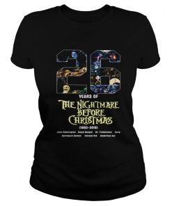 26 Years of The Nightmare Before Christmas 1983 2019  Classic Ladies