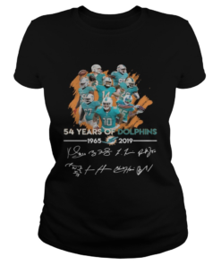 54 years of Dolphins 19652019 signature  Classic Ladies