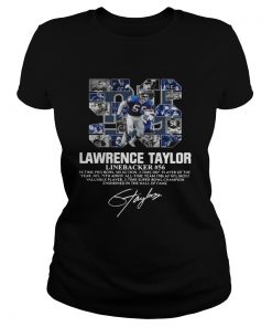 56 Lawrence Taylor Linebacker 56 10 time Pro Bowl selection signature  Classic Ladies