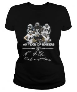 60 Years of Oakland Raiders 19602019 signature  Classic Ladies