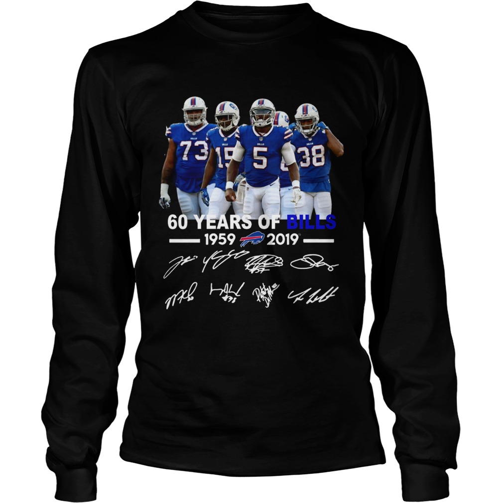 60 years of Bills 1959 2019 LongSleeve