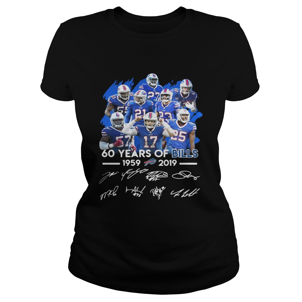 60 years of Bills 19592019 signature Classic Ladies