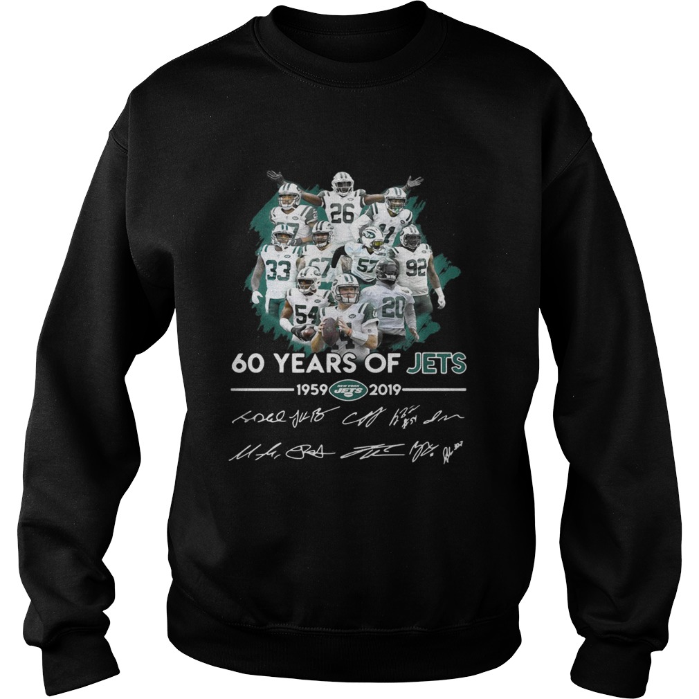 60 years of Jets 19592019 signature Sweatshirt