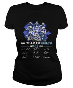 66 years of Colts 19532019 signature  Classic Ladies