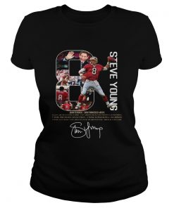 8 Steve Young San Francisco 49ers signature  Classic Ladies