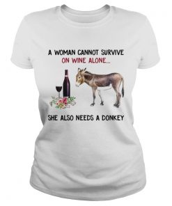 A woman cannot survive on wine alone she also needs a donkey  Classic Ladies