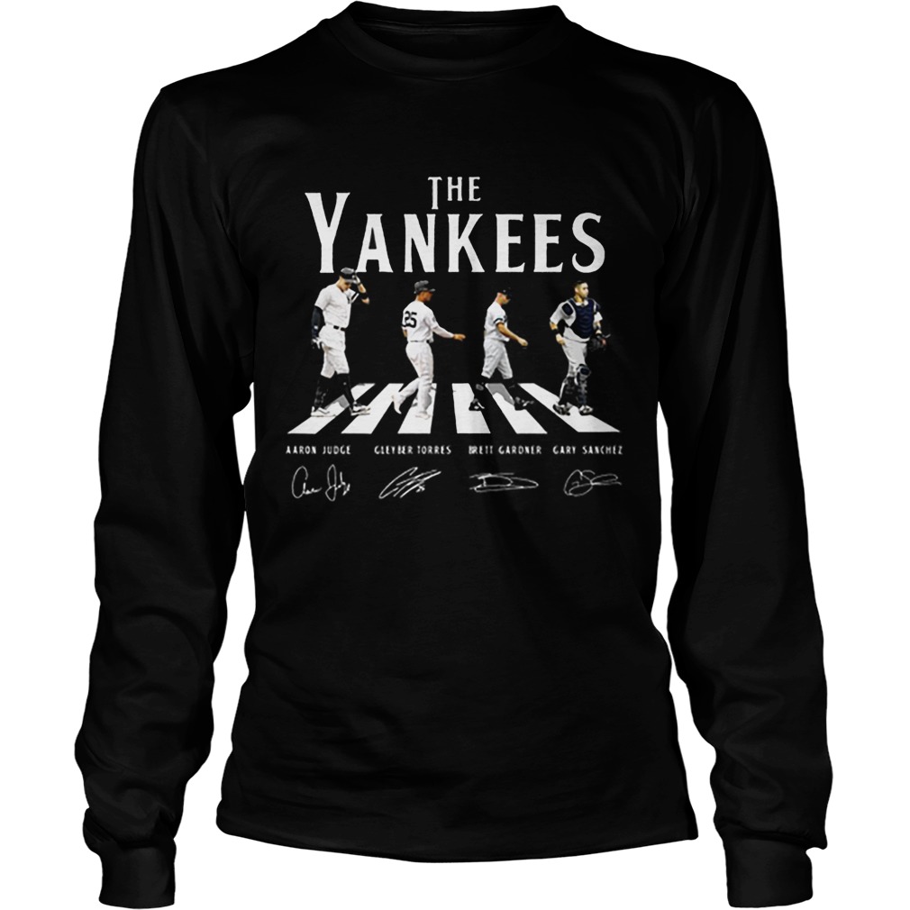 Abbey Road The Yankees signature LongSleeve