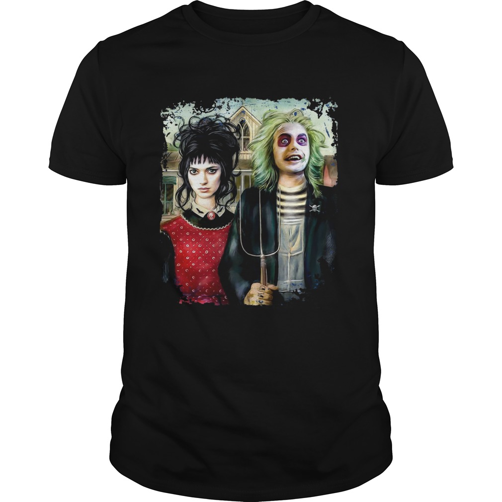 American Gothic Beetlejuice shirt