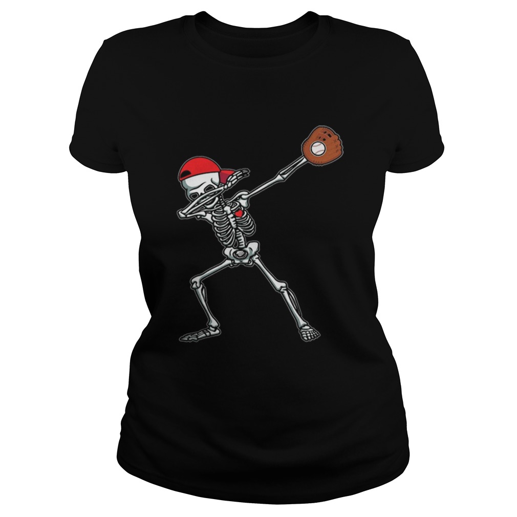 Awesome Dabbing Skeleton Baseball Funny Halloween Gift Boys Classic Ladies