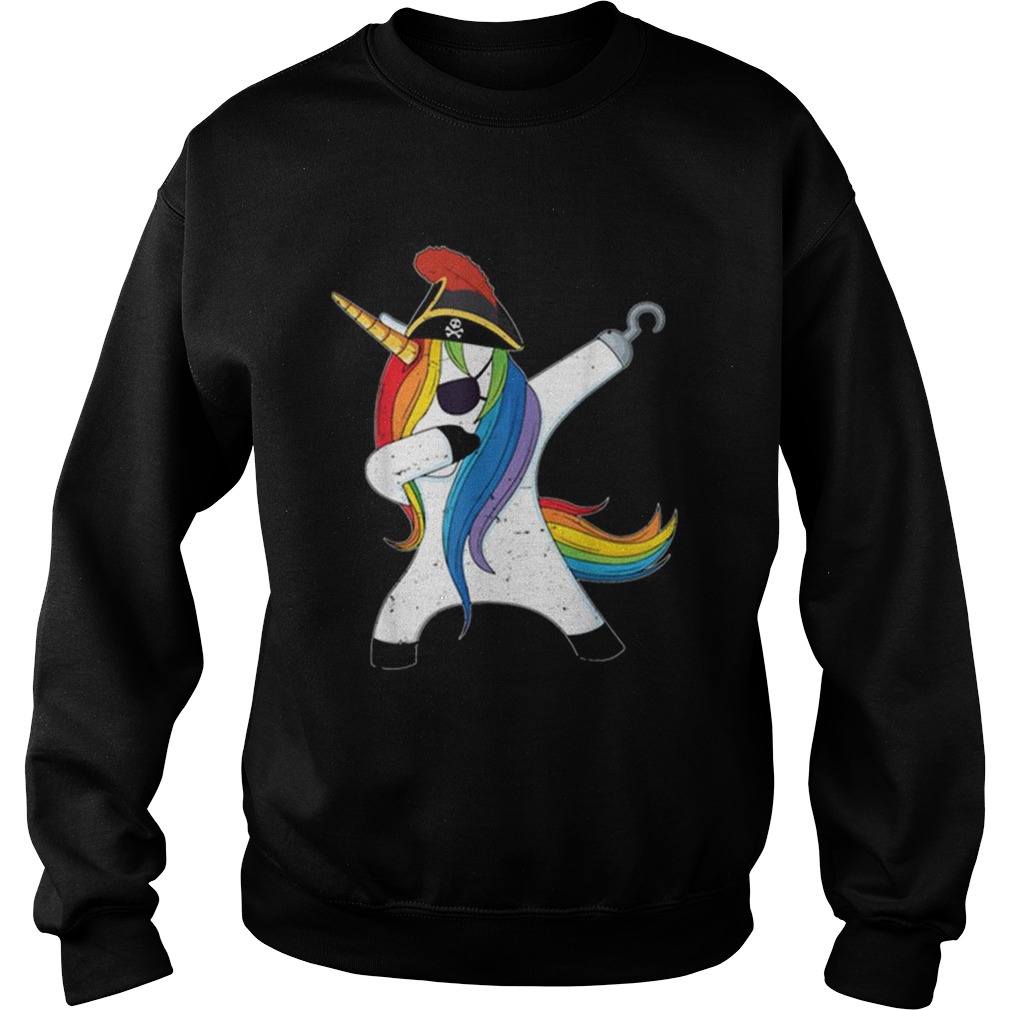 Awesome Dabbing Unicorn Pirate Halloween Costume Gift Sweatshirt