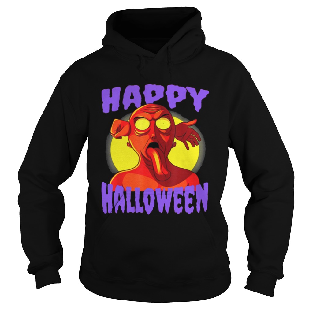 Awesome Happy Halloween Zombie Monster Hoodie