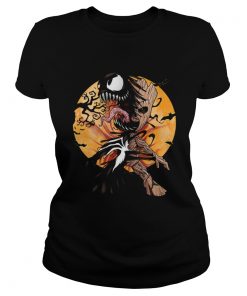 Baby Groot Venom moon Halloween  Classic Ladies