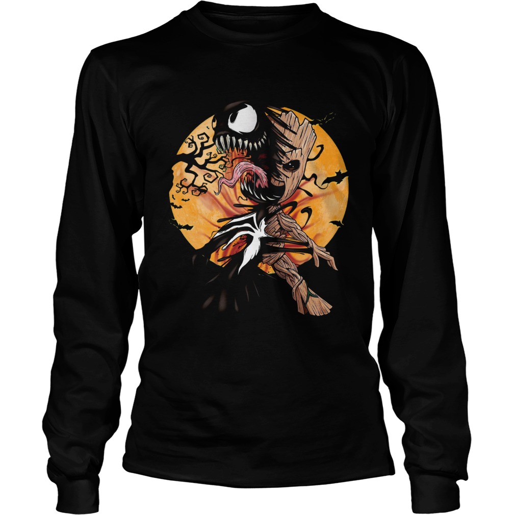 Baby Groot Venom moon Halloween LongSleeve